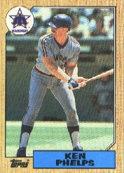 1987 Topps Baseball Cards      333     Ken Phelps